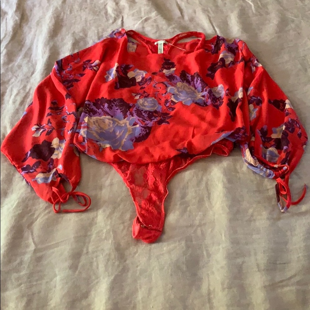 Free People Over Under Body Suit